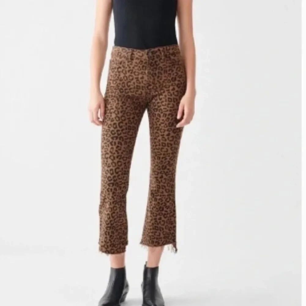 Like New! Dl1961Women's Bridget Crop High-Rise Bootcut Jaguar Jeans in Size 30